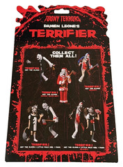 NECA Toony Terrors Damien Leone’s Terrifier LITTLE PALE GIRL Figure w Possum