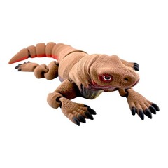 3D Printed Komodo Dragon – “Volcano” Exotic Morph – Fully Articulated (13 Inches