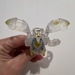 Bakugan Haos Lumagrowl Translucent Clear Gold B 1000 G-Power 20427FWS Toy Figure
