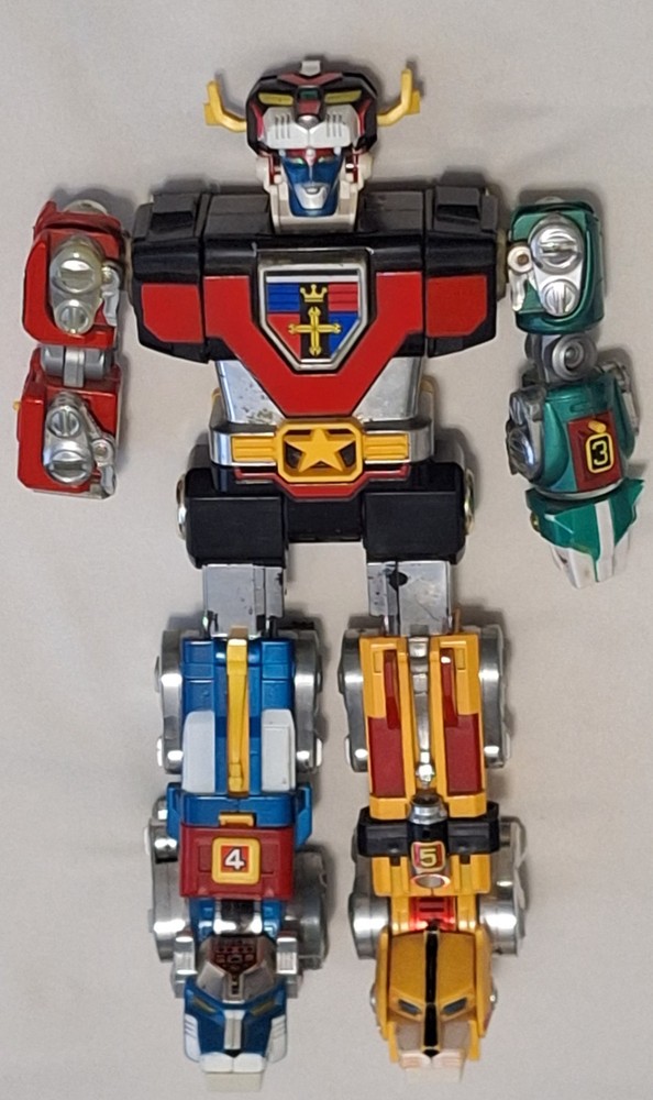 Vintage 1981 Voltron Diecast 11″ Go Lion Force Defender Robot