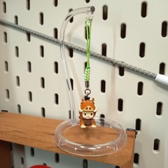 KEWPIE Baby as LION KING BOAR PUMBAA 1″ Mini Figure KEYCHAIN CHARM Toy Miniature