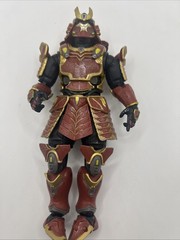 Red Gold Armored Halo Spartan Yoroi Action Figure