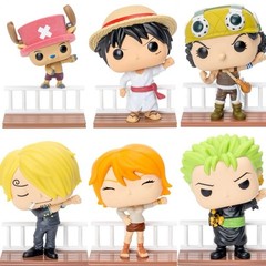 Exclusive One Piece Build A Scene Alabasta Funko Pop Set of 6 Chopper + More