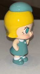 100% AUTHENTIC ANGRY MOLLY VINYL MINI FIGURE LONG PLAY – TIFFANY BLUE