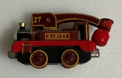 HARVEY THOMAS FRIENDS TRAIN TAKE Along n play Diecast 2003 Crane 27