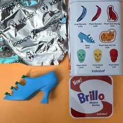 Kidrobot ANDY WARHOL OBJECT SERIES Mini Sized Blind Box With BRILLO TIN CAN