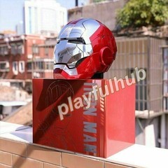 Autoking Iron Man Helmet MK5 1/1 Voice-controlled Mask Transform Cosplay Prop