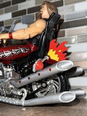 WCW Road Wild Wrestlers Kevin Nash’s Motorcycle Figure Vehicle Toy Biz PAC 2000