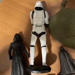VTG Star Wars Lot Figures & Misc Star Wars Weapons Metal Plastic PVC Rubber GUC