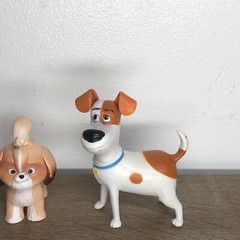 The Secret Life of Pets Toys Figures Lot Cake Toppers Duke Princess Daisy Max 4
