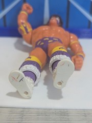 WWF Hasbro Ultimate Warrior – WWE Mattel LJN Titan Sports – Purple