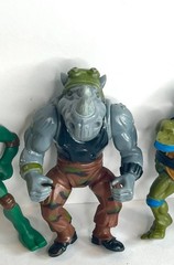 Vintage TMNT Lot Multiple Figures Playmates Ninja Turtles Toy Bundle
