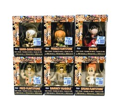 Funko Minis – Hanna Barbera – Complete Set of 6 The Flintstones Vinyl Figures.