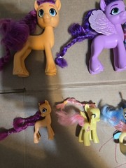 My Little Pony Hasbro Lot Of 10 Various Size Ponies