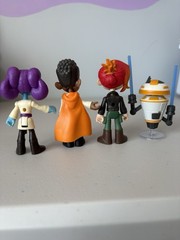 Young Jedi Adventures Toys Lot Of 4 Kai Lys Droid Nash Star Wars Disney Plus 4”
