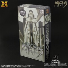 Metropolis Maschinenmensch Maria 1:8 Scale Model Kit Figure X-PLUS Silver Screen