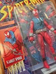 Marvel Legends Retro Spiderman Scarlet Spider Figure New