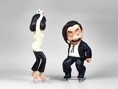 【In-Stock】 Fools Paradise Super Fiction Pulp Fiction GID John Travolta Vincent