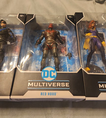 McFarlane DC Multiverse Gotham Knights 4 Figure Lot Red Hood Batgirl Nightwing