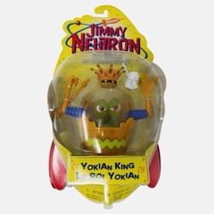 Jimmy Neutron Boy Genius Figure Yokian King Toy Mattel Figurine Nickelodeon 2001