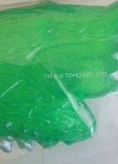 Medicom Godzilla Vinyl Wars Marmit Green Clear DCON 2023 Designer Con Toho Japan
