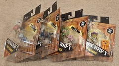 MINECRAFT MINI-FIGURES SPOOKY SERIES 9 LOT OF 4 NEW 2017
