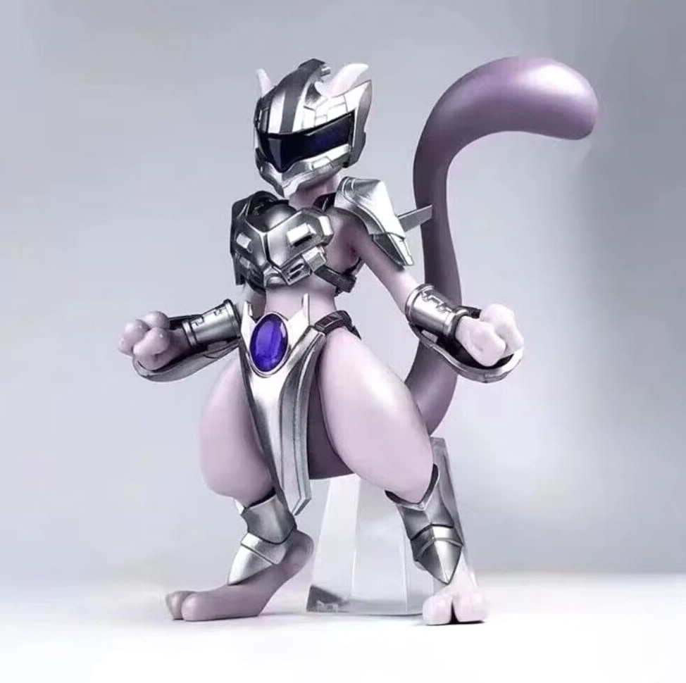 Pokemon – Battle Armor Mewtwo – 4″ Figure with clear tail stand – BRAND NEW!!
