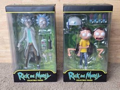 MONDO Standard Rick and Morty Collectible Action Figure Bundle