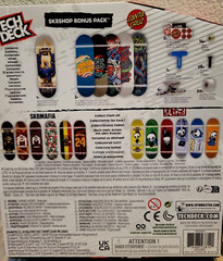 New Tech Deck SK8 Shop 50 Years SANTA CRUZ Skateboards Fingerboards Bonus Pack