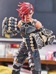 1/8 League of Legends Vi 21cm Action Figure Model Painted Resin Model Handmade