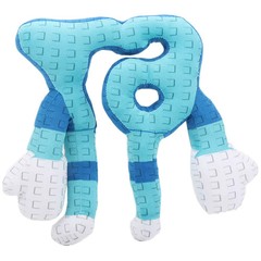 25cm STEAL A BRAINROT Blue No. 67 Plush Toy Cute House Dolls Game Surrounding Bl