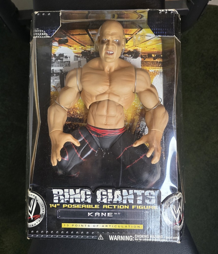 2005 WWE Jakks Pacific Ring Giants Series 3 Kane Figure New Sealed