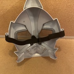 Power Rangers Red Samurai Mask Cosplay Role Play 2012 Bandai Hard Plastic