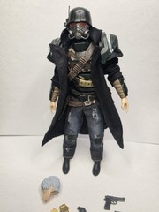 Custom Fallout Ncr Elite Ranger W/ Multiple Accessories & Softgoods Clothes 1/12