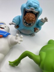 Ghostbusters 2020 STAY PUFT MUNCHER SLIMER Lot Of 3 Ghost Action Figures