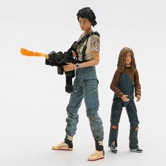 NECA ALIEN 2 LT Ellen Ripley Newt Figure Giger Xenomorph Facehugger Aliens Preda