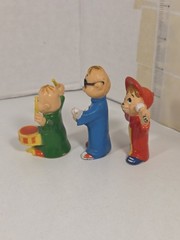 Vintage Alvin And The Chipmunks PVC Figures Simon Theodore