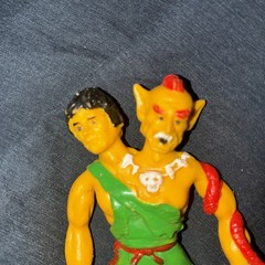Arco Other World action figure rubber bendable toy Two Headed Skitzo head snake