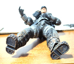 Gears of War 2 Colonel Victor Hoffman 2008 NECA 7″ Figure Loose