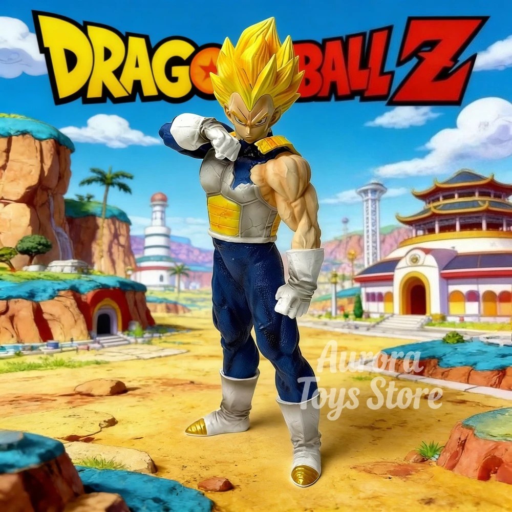 25cm/9.84in Anime Dragon Ball Z Figure Vegeta Action Figures Model Toys Gifts