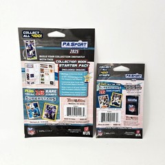 P.A. Sport NFL 2025 Collectible Sport Stamps + Book – 6 Display Box Factory Case