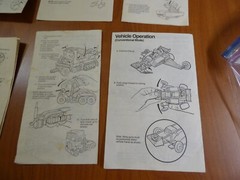 Lot of 8 MASK Kenner Instructions plus brochure, Firefly, Meteor, Gator, Condor