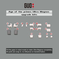 GO BETTER Filler Upgrade Kit For Age of the Primes G1 Ultra Magnus Filling Parts