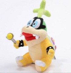 New lggy Super Mario Bros Stuffed Plush Doll Bowser Toy Gift Christmas Birthday