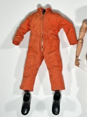 Vintage 1964 GI Joe Adventure Team Flocked Hair Fuzzy & Beard Blonde 1970s RARE