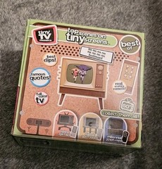 Tiny TV Batman Classics Real Working TV with Top Scenes From the Classic Batman
