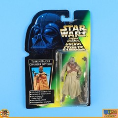 Star Wars – Tusken Raider (Tri Logo Euro) – POTF Green – MOC – [POTF-IG-73]