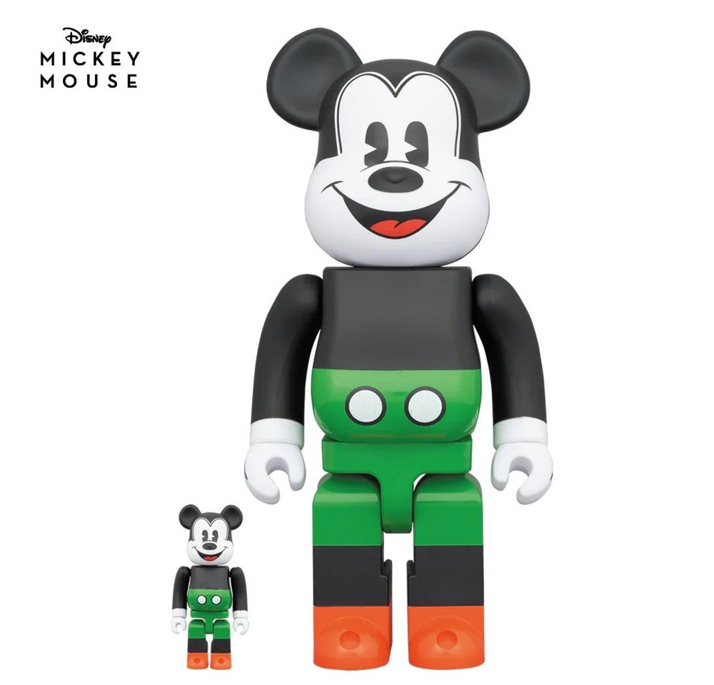 Mickey Mouse 1930s 400% And 100% Bearbrick