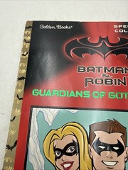 Batman & Robin Guardians Of Gotham City Coloring Book UNUSED 1997 Golden Books
