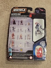 Star Wars Saga Heroes And Villians Destroyer Droid 12 Of 12